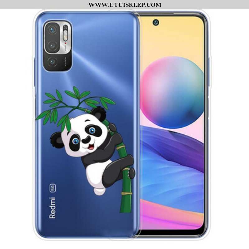 Etui do Xiaomi Redmi Note 10 5G Panda Na Bambusie